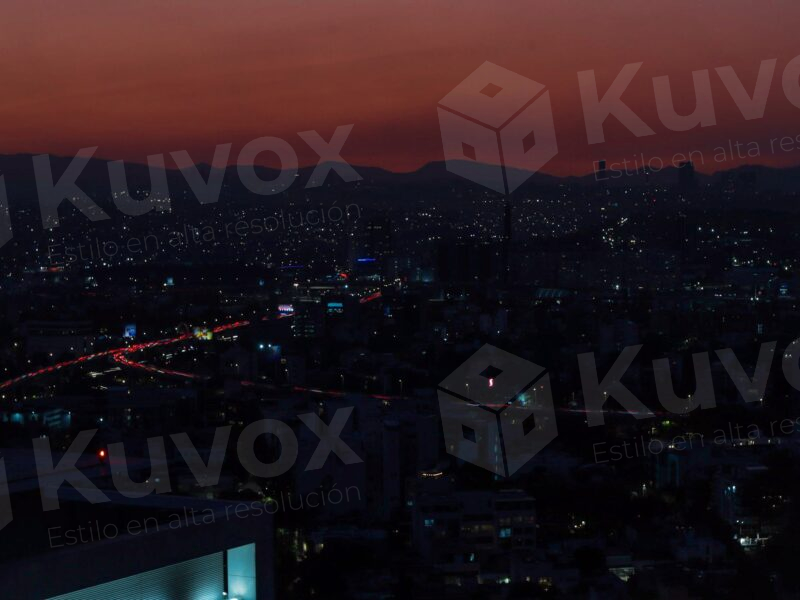 Atardecer sobre la ciudad