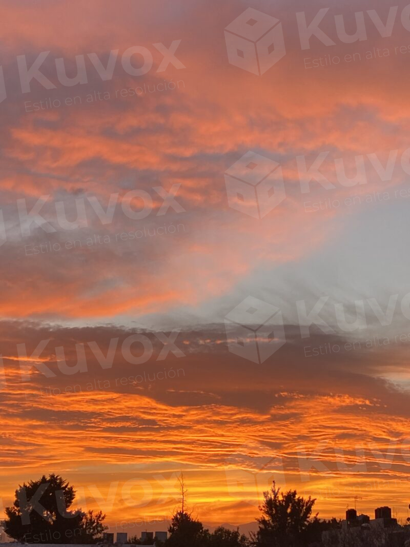Cielo de atardecer