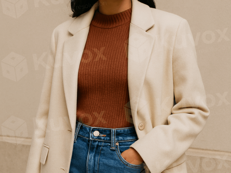 Conjunto Blazers color hueso