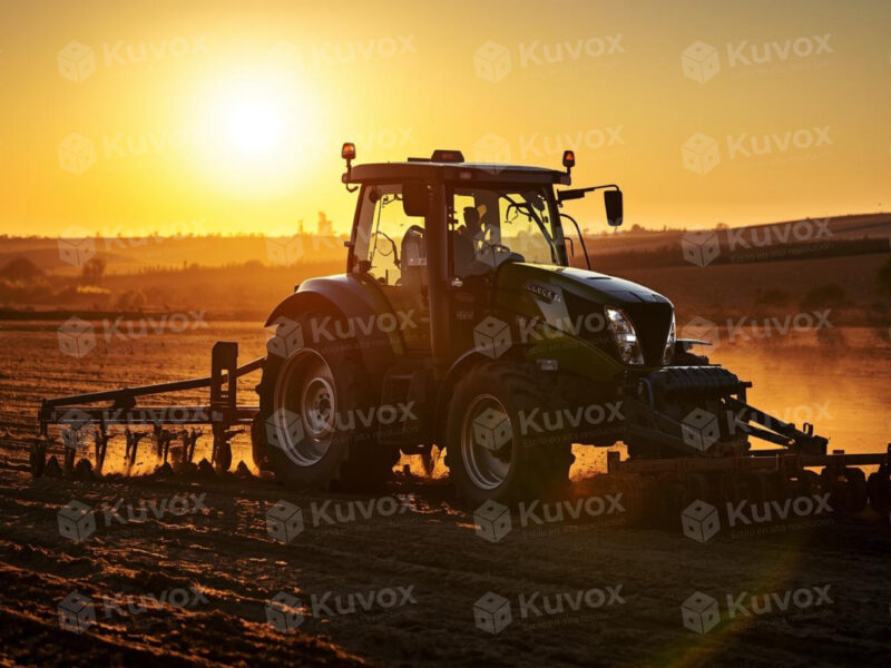 Agricultura mecanizada moderna