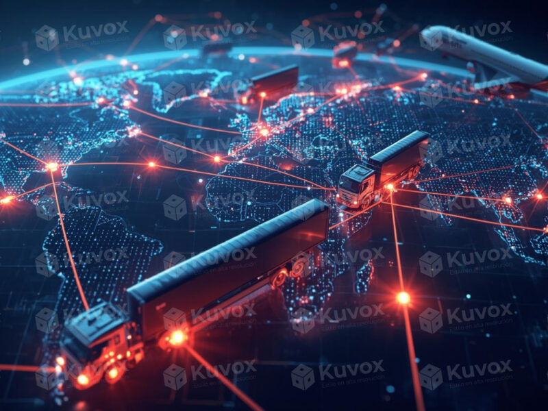 Conectividad global logística