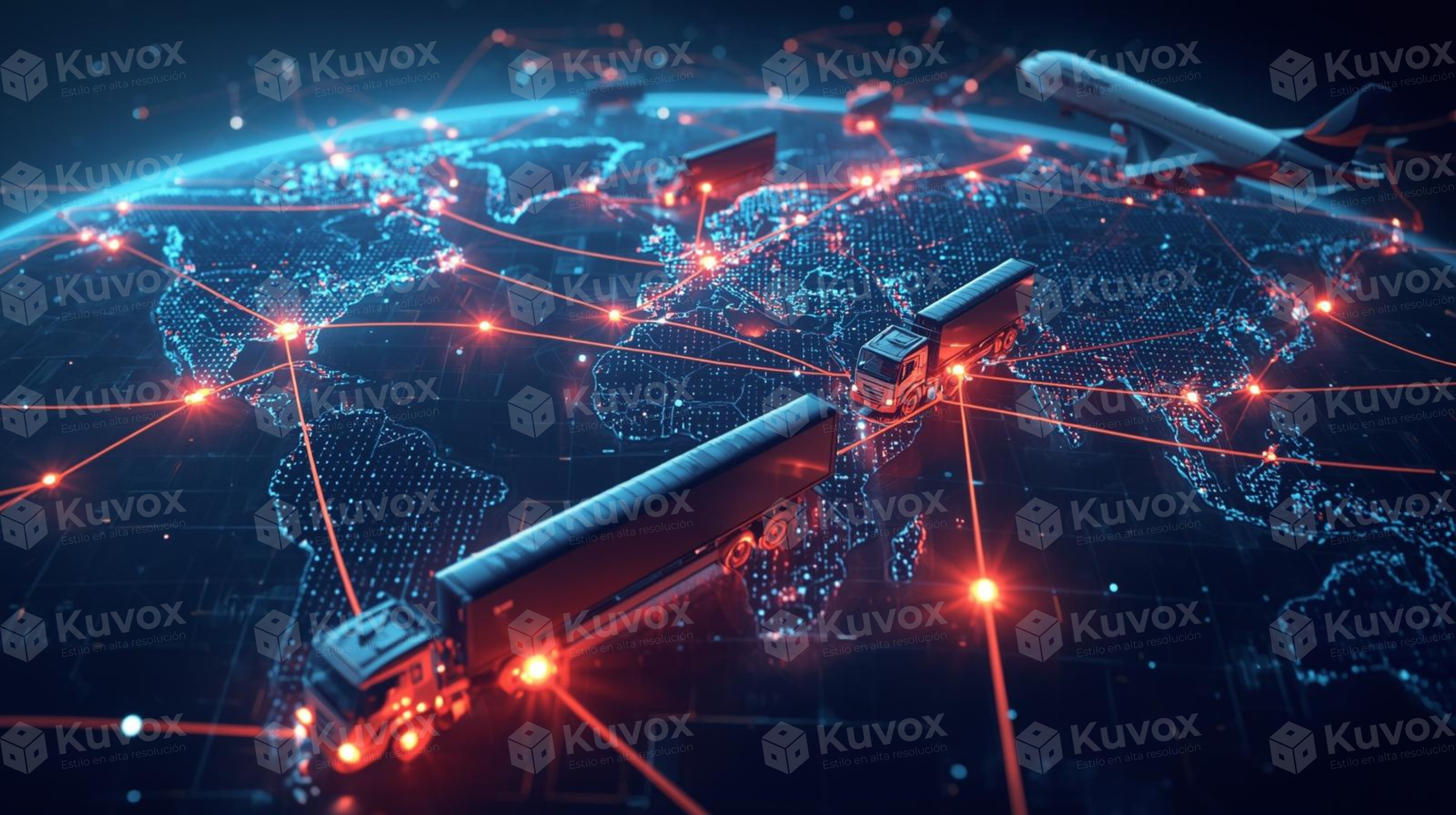 Conectividad global logística