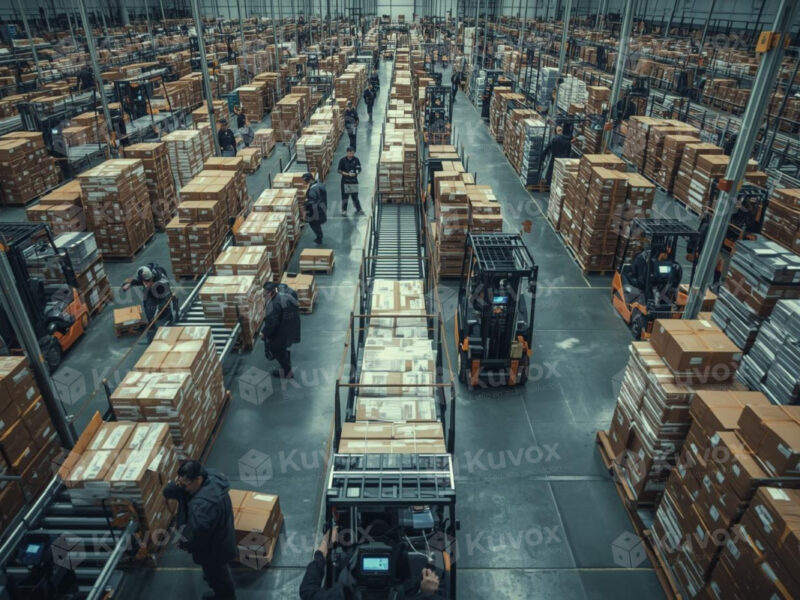 Gestión eficiente en centro logístico