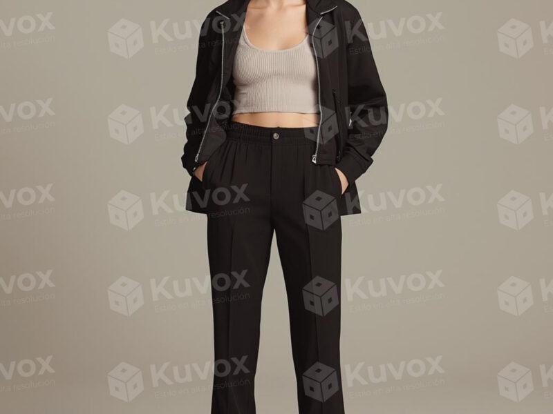 Urban black elegance